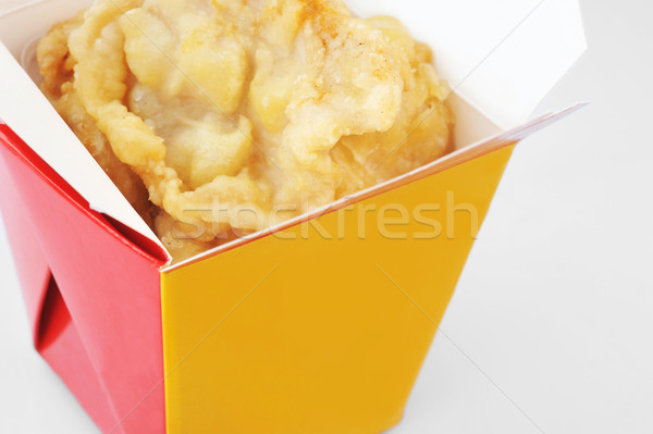  Chinese  container  with  meat Stock photo © taden