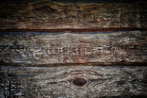 Brown wooden wall Stock photo © taden