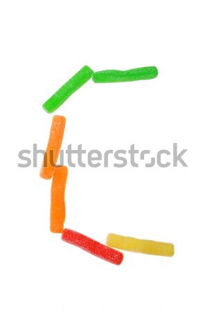 letter from candies Stock photo © taden