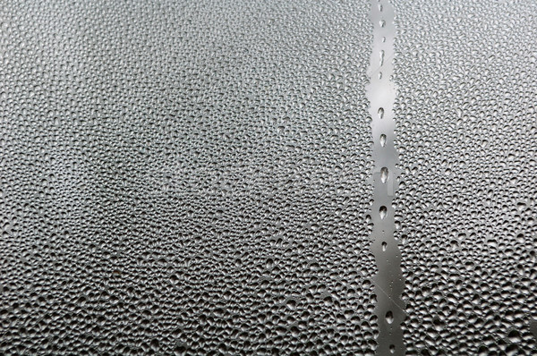 Vízcseppek üveg közelkép víz autó étel Stock fotó © taden
