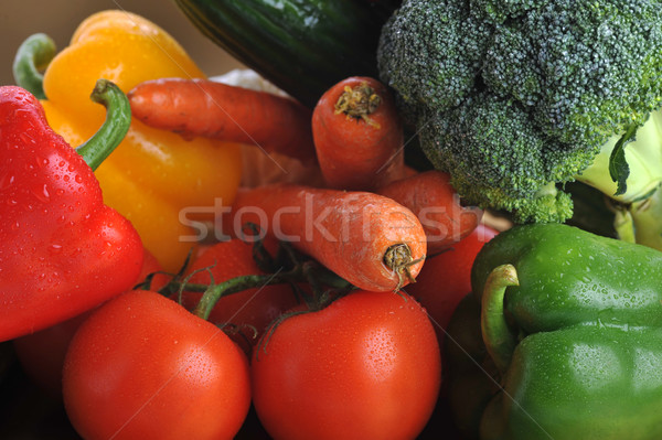 Vegetables on  table Stock photo © taden