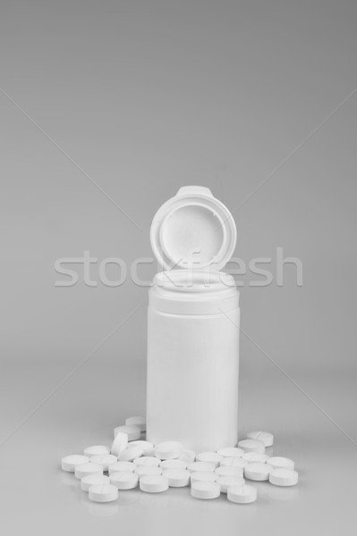 Blanco abierto prescripción botellas médico grupo Foto stock © taden