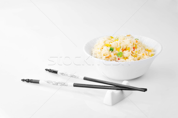 bowl of  rice Stock photo © taden