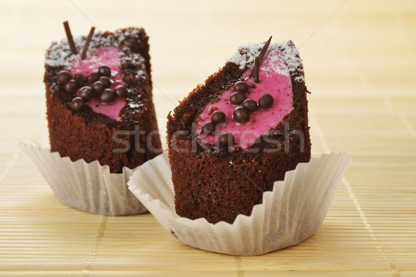 Chocolate cakes Stock photo © taden