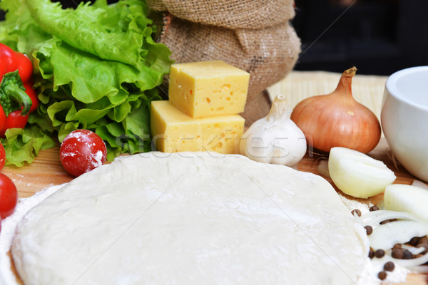 pizza dough Stock photo © taden