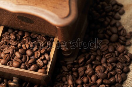 Manual coffee grinder Stock photo © taden