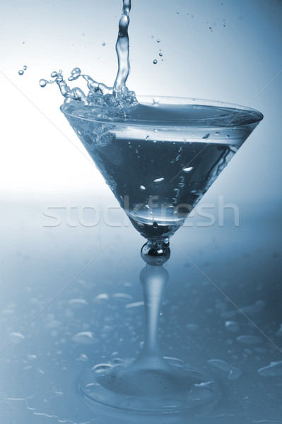 Stock photo: water in  glass