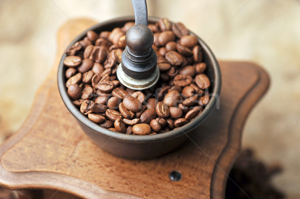 Stock photo: Manual coffee grinder