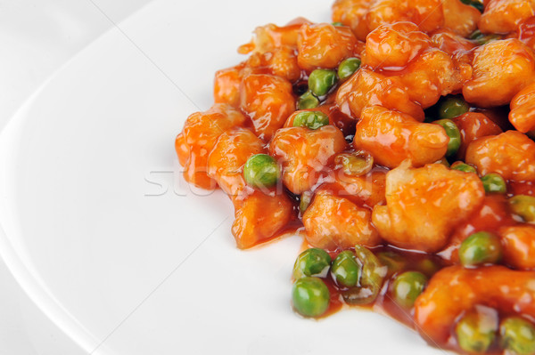 Foto stock: Comida · china · placa · delicioso · alimentos · huevo