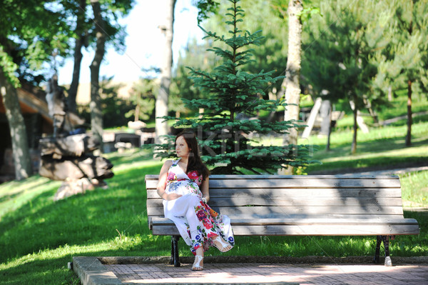 young woman Stock photo © taden
