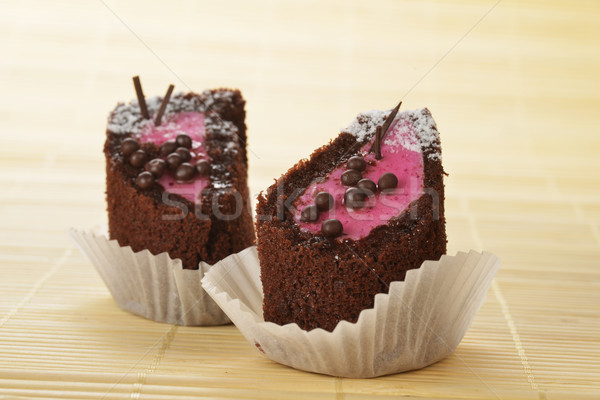 Chocolate cakes Stock photo © taden