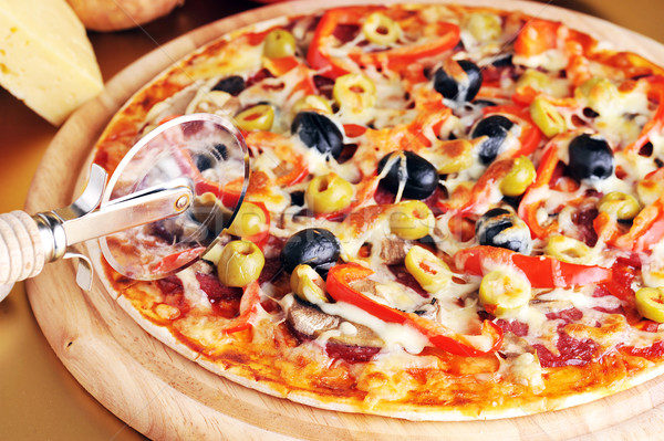 pizza Stock photo © taden
