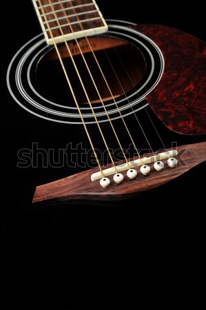  black guitar Stock photo © taden