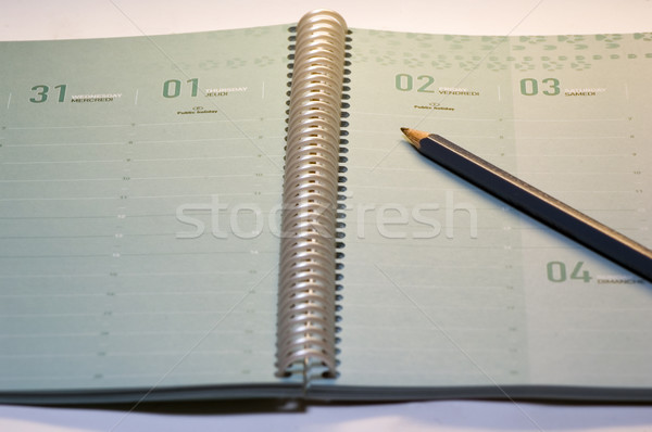 notebook and pencil Stock photo © taden