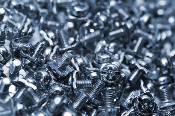 steel screws Stock photo © taden