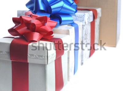 packed gifts Stock photo © taden