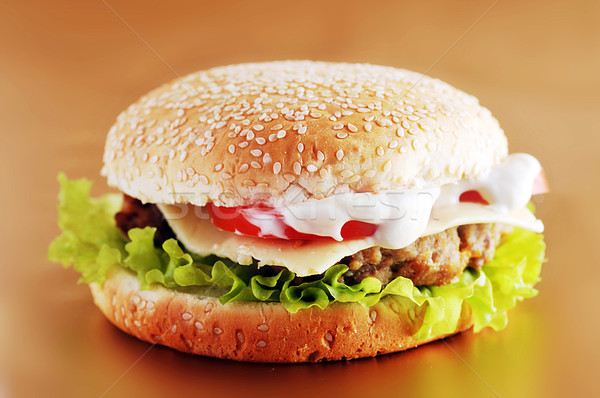 Sandwich legume lies placă alimente bucătărie Imagine de stoc © taden