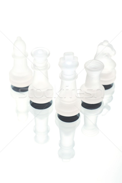 Game in chess Stock photo © taden
