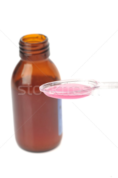 spoon with medecine Stock photo © taden