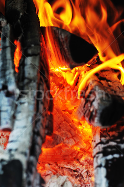 Bright flame Stock photo © taden