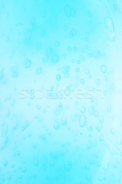 Stock foto: Blau · Flasche · Shampoo · isoliert · weiß · Mode