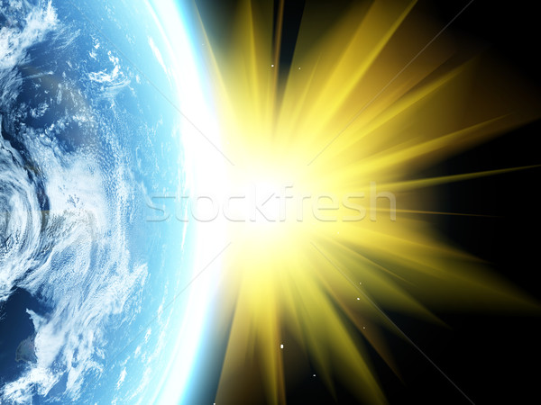  planet earth Stock photo © taden