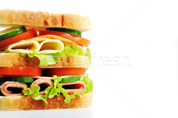 fresh and tasty sandwich  Stock photo © taden