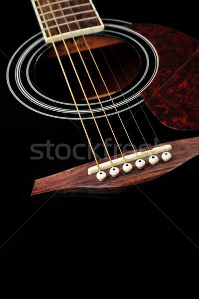  black guitar Stock photo © taden