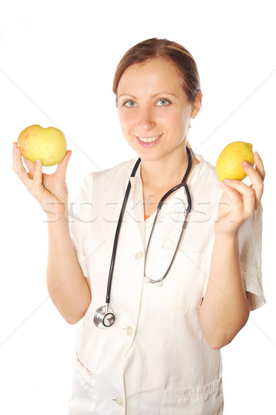 woman doctor with syringe  Stock photo © taden