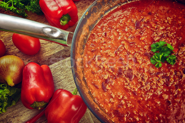  hot chili con Stock photo © taden