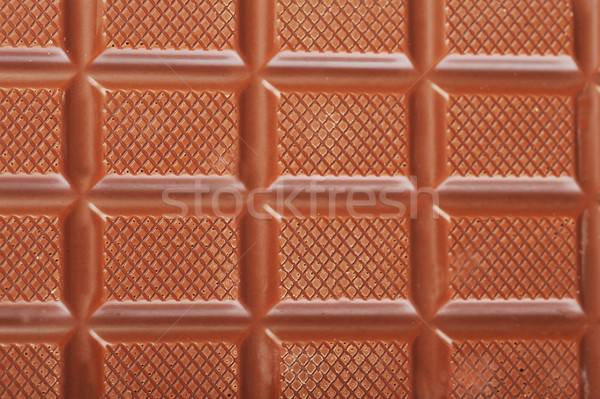 Csokoládé szelet barna közelkép bár tej desszert Stock fotó © taden