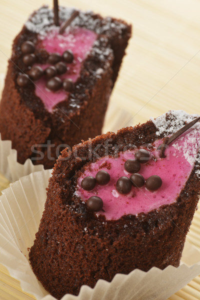 Chocolate cakes Stock photo © taden