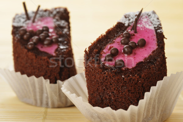 Chocolate cakes Stock photo © taden