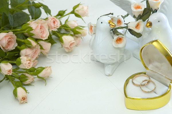 rings and roses Stock photo © taden