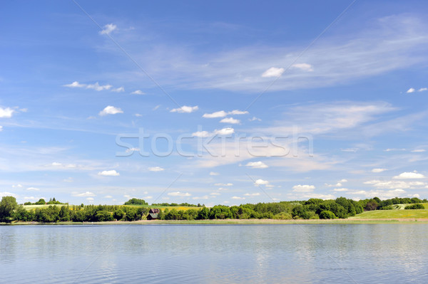 calm water of  lake Stock photo © taden