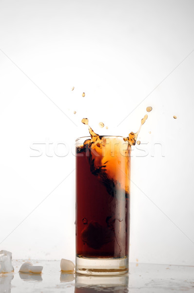 Ghiaccio gocce cola alimentare sfondo Foto d'archivio © taden
