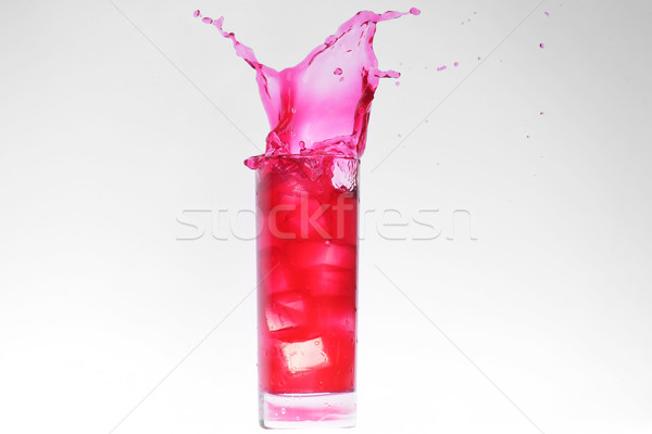 cocktail splashing Stock photo © taden