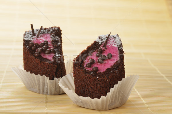 Chocolate cakes Stock photo © taden