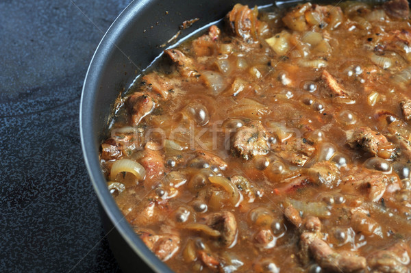 stew meat in the pot  Stock photo © taden