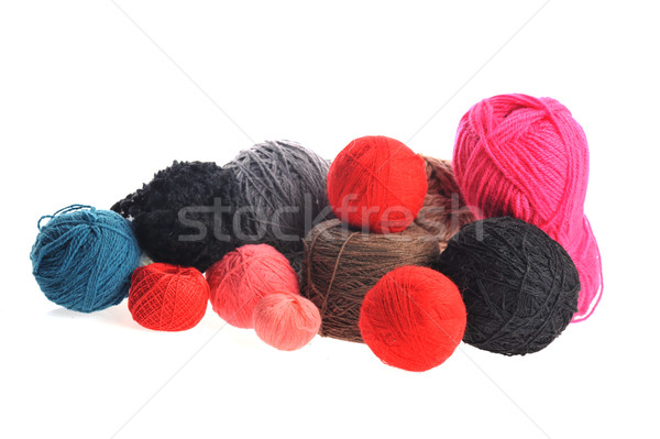 Stock photo: threads for knitting