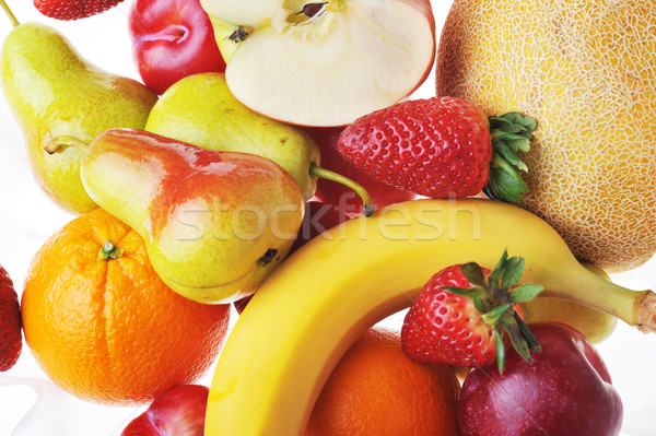  fruit and  strawberries  Stock photo © taden