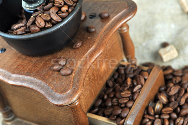 Manual coffee grinder Stock photo © taden