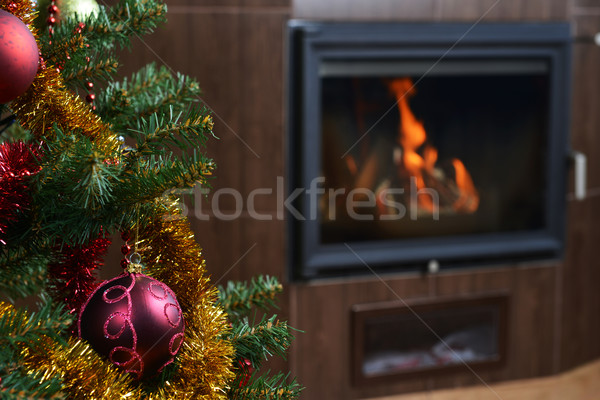 Christmas tree decorations Stock photo © taden
