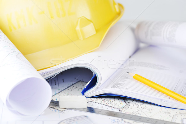 Yellow and drawings Stock photo © taden