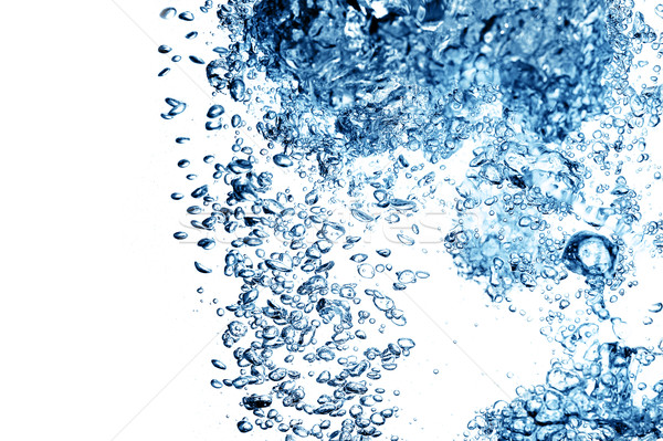 Сток-фото: пузырьки · воды · небольшой · скорости · чистой