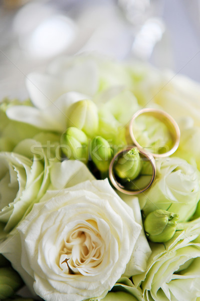 wedding rings Stock photo © taden