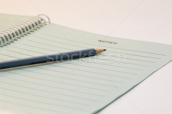 notebook and pencil Stock photo © taden