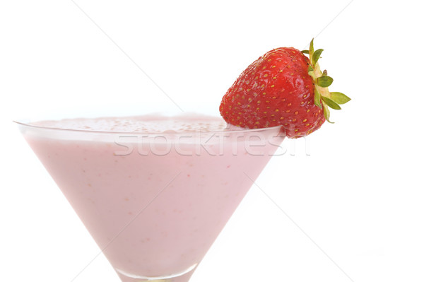 cocktail with strawberry Stock photo © taden