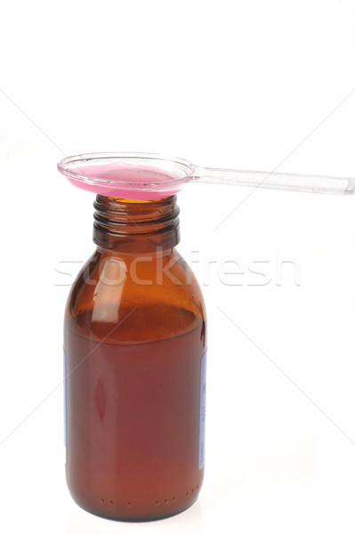 spoon with medecine Stock photo © taden