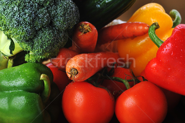 Vegetables on  table Stock photo © taden